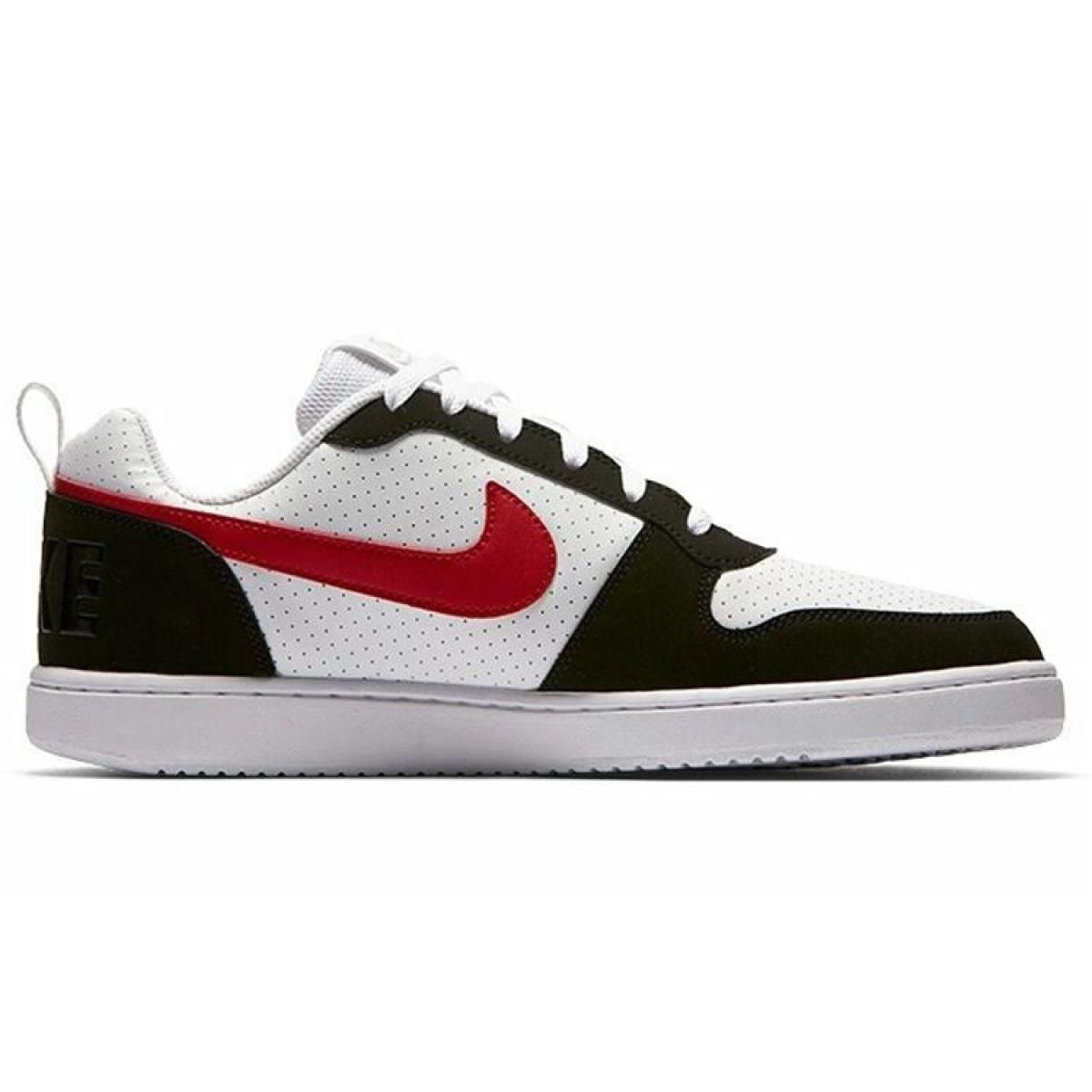 Мужские кроссовки Nike Court Borough Low White/Black/Red