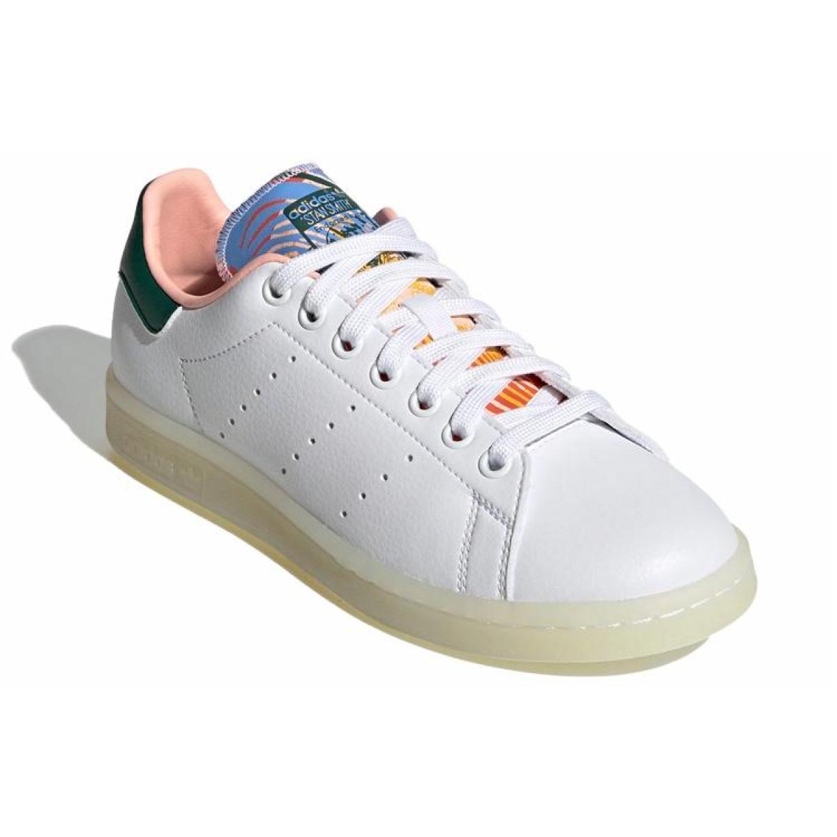 Женские кроссовки Adidas Originals Stan Smith White/Multicolor