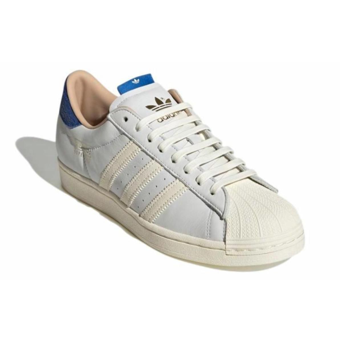 Кроссовки Adidas Originals Superstar Beige/Blue