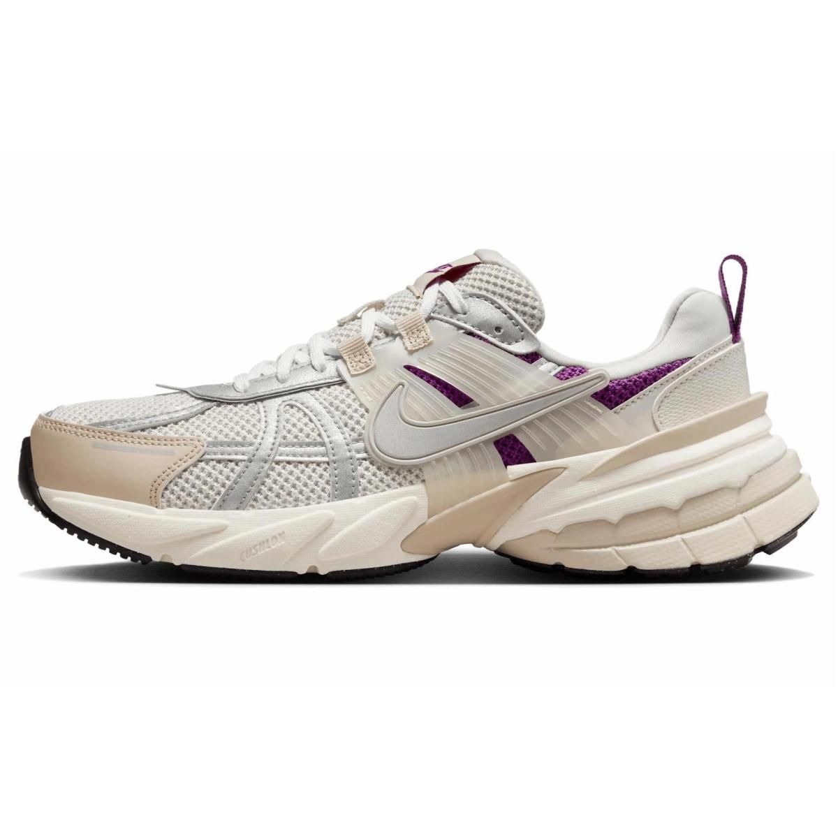 Женские кроссовки Nike V2K Run Silver/White/Purple