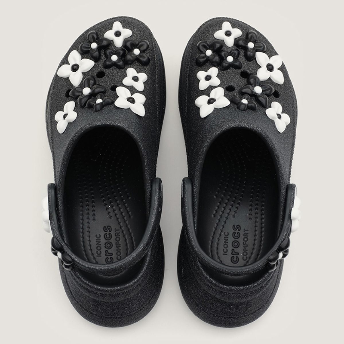 Сабо SMFK x Crocs Baby Whale Clog 3-5 cm Black Кр