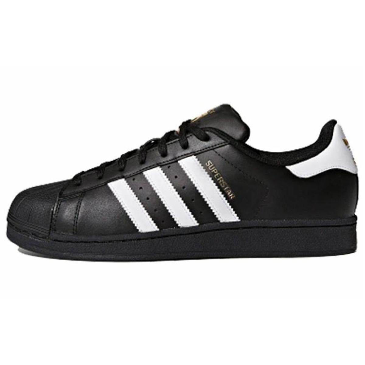 Кроссовки Adidas Originals Superstar Foundation Black/White/Gold