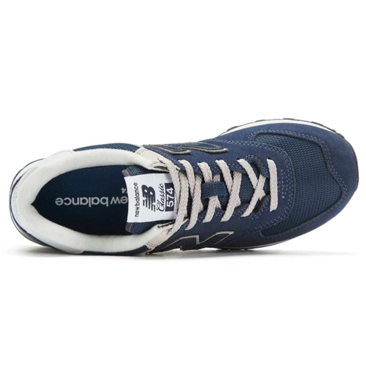 Кроссовки New Balance 574 Logo-patch Suede