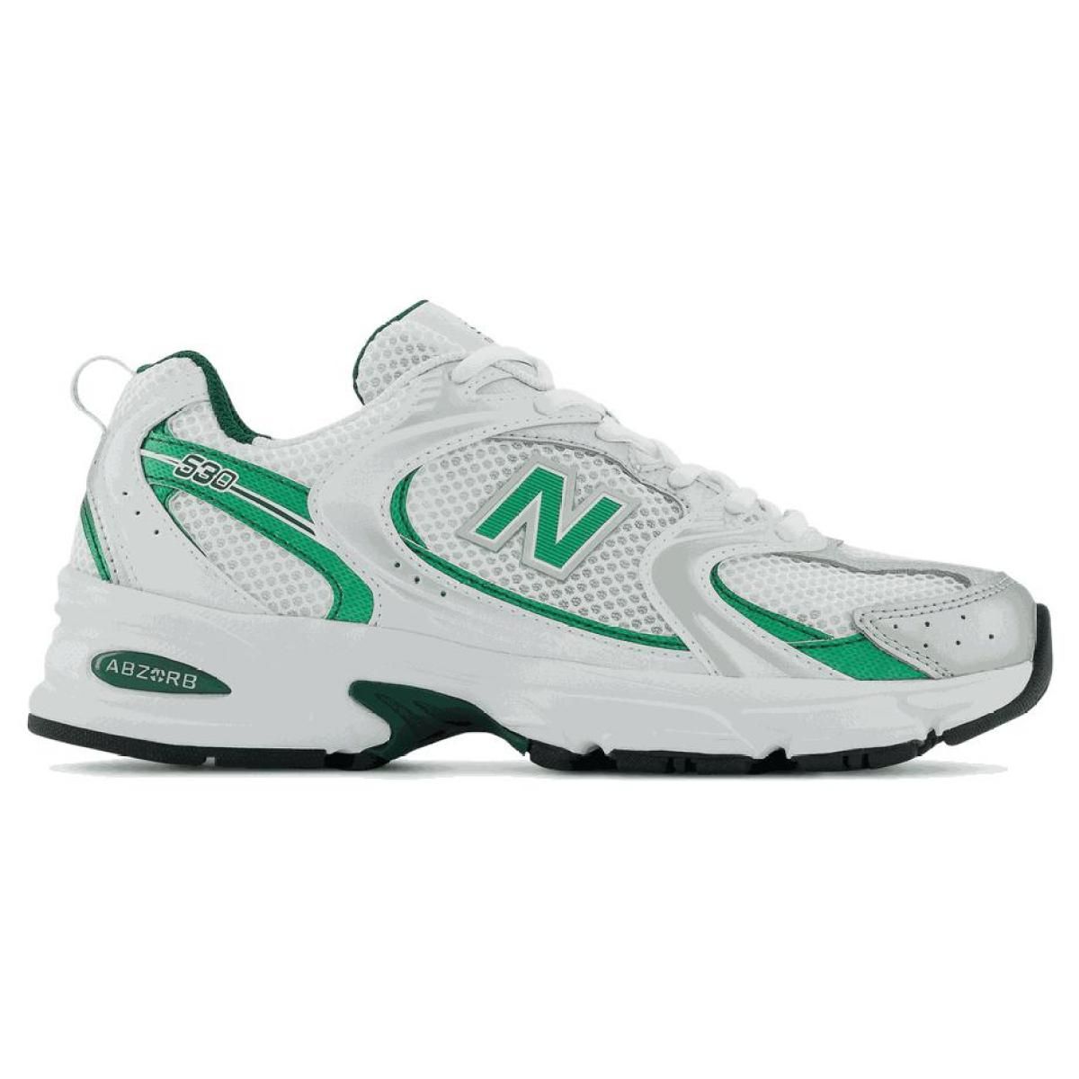 Кроссовки New Balance 530 White/Silver/Green