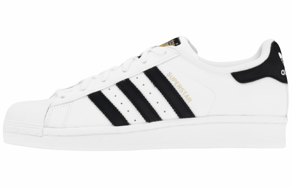Подростковые кроссовки Adidas originals Superstar White/Black GS