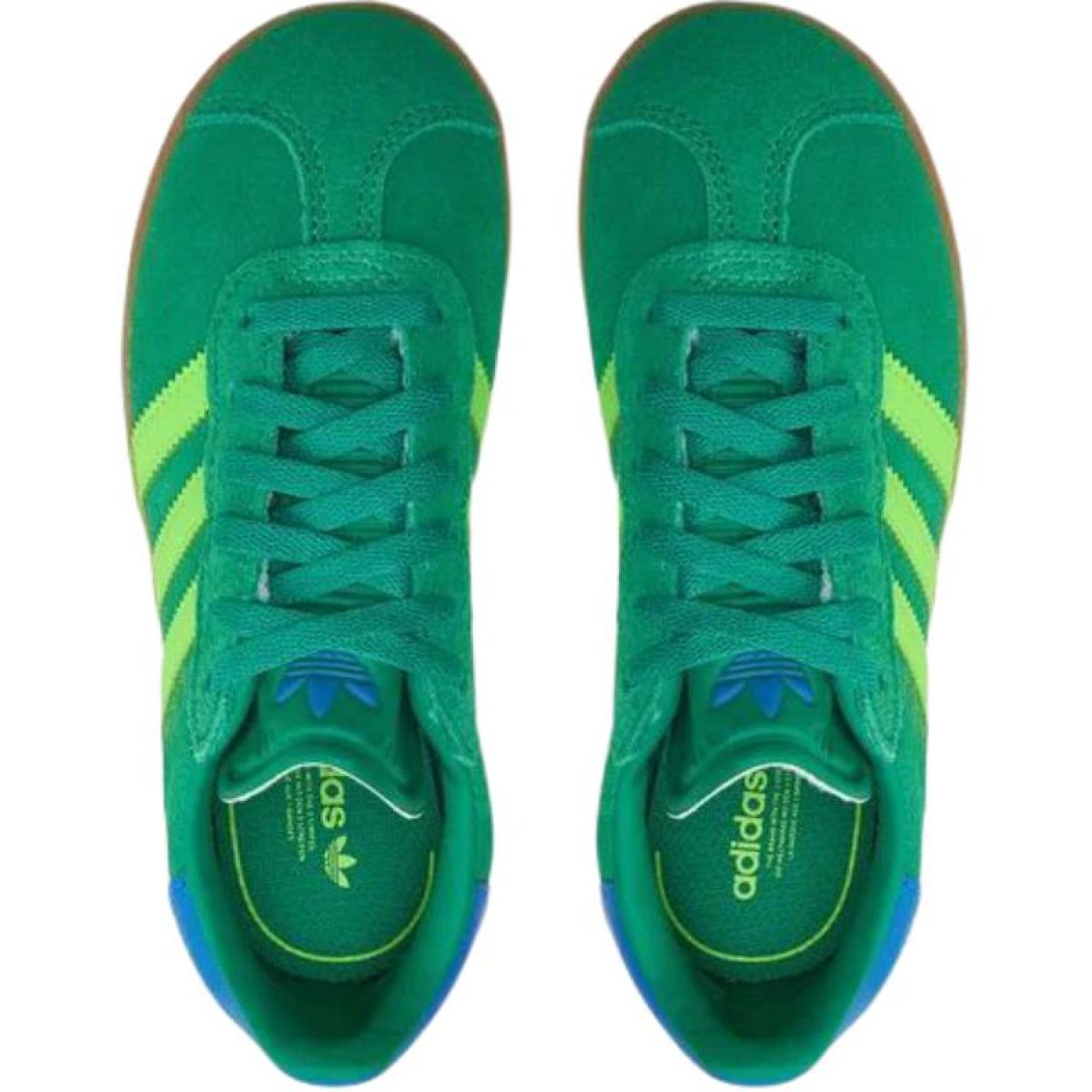 Подростковые кроссовки Adidas Originals Gazelle Green GS