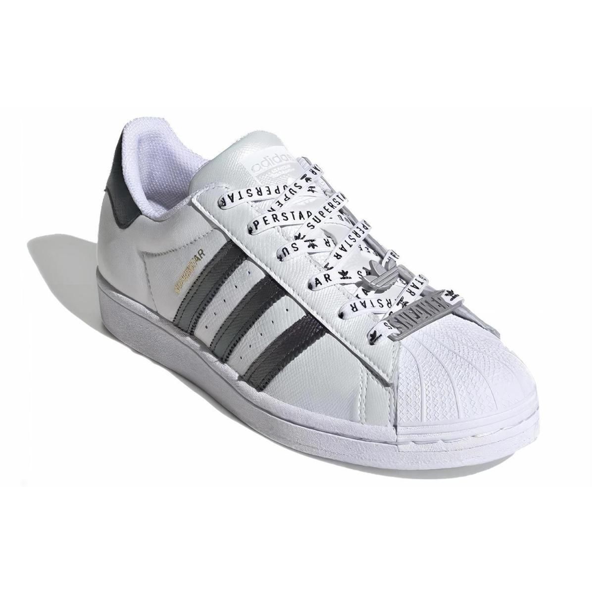 Женские Кеды Adidas Originals Superstar White/Purple