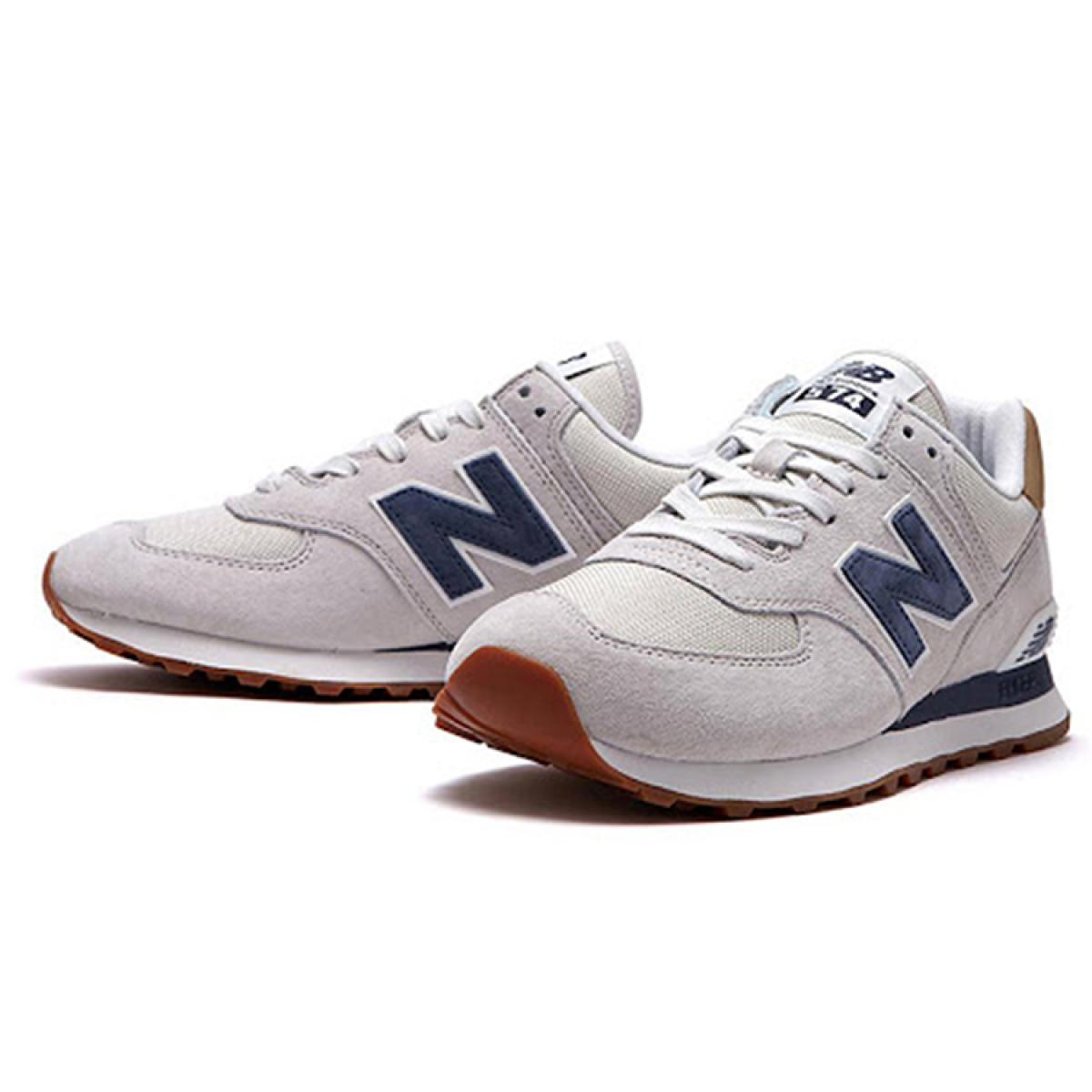 Кроссовки New Balance 574 Grey/Navy Blue