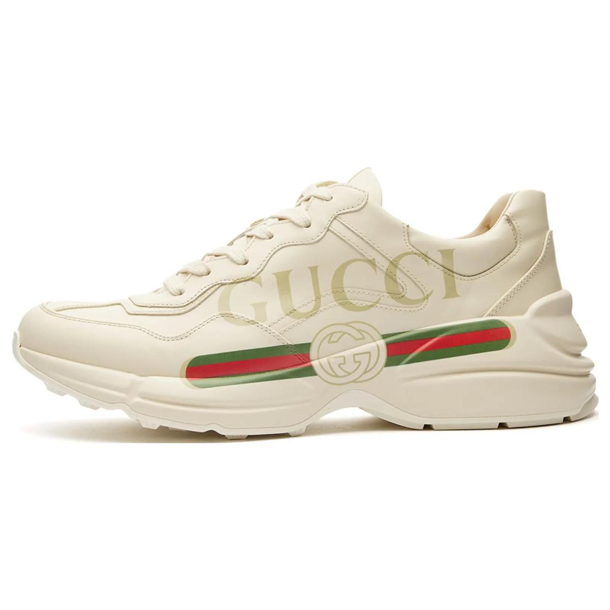 Мужские кроссовки Gucci Rhyton Ivory