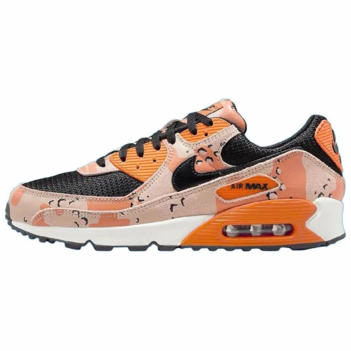 Кроссовки Nike Air Max 90 Desert Camo Pink/Black/Orange
