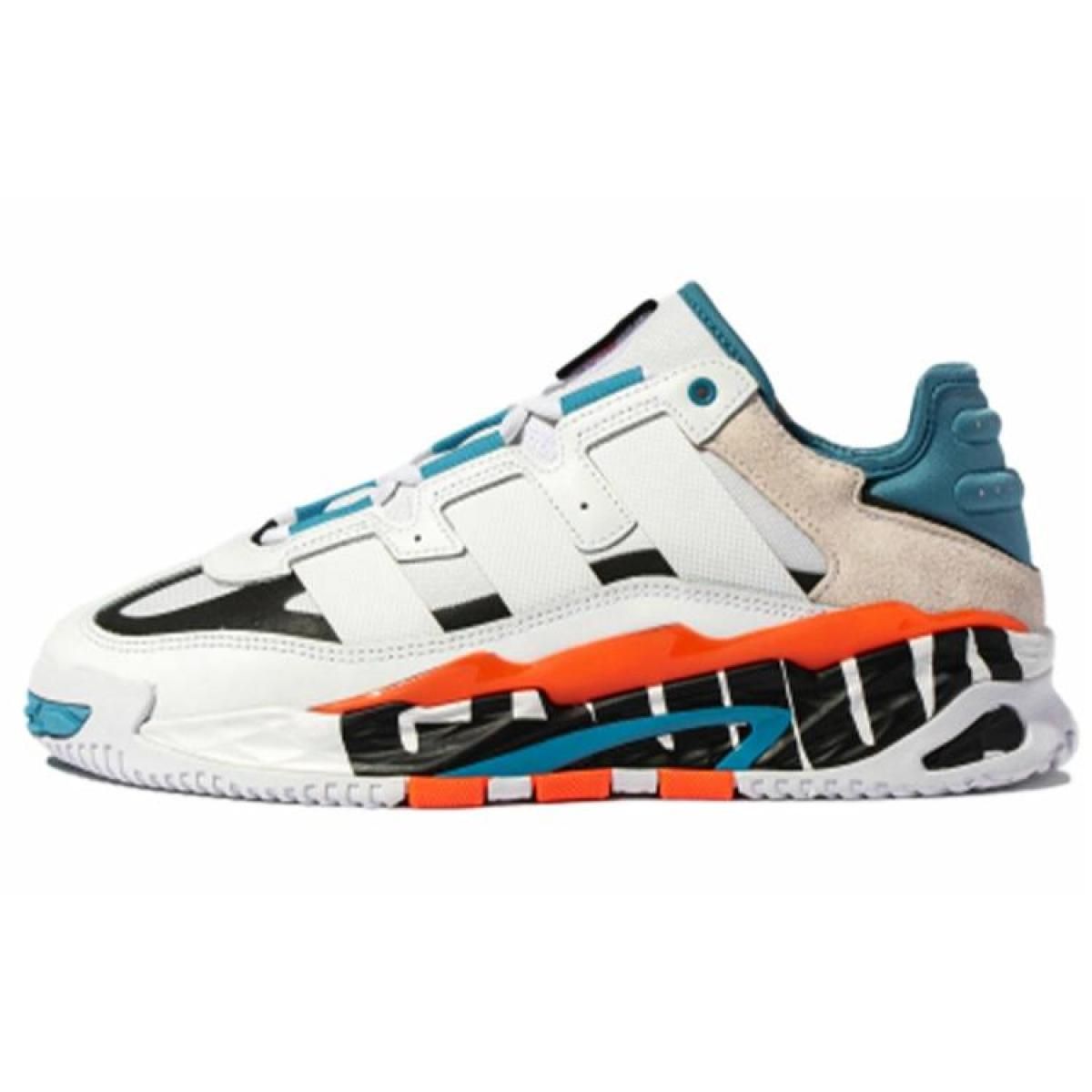 Кроссовки Adidas Originals Niteball Big Logo White/Blue