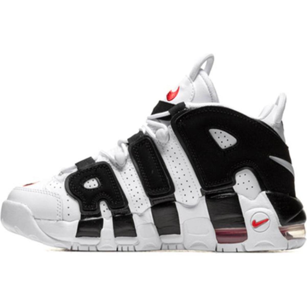 Подростковые кроссовки Nike Air More Uptempo Scottie Pippen White/Black GS