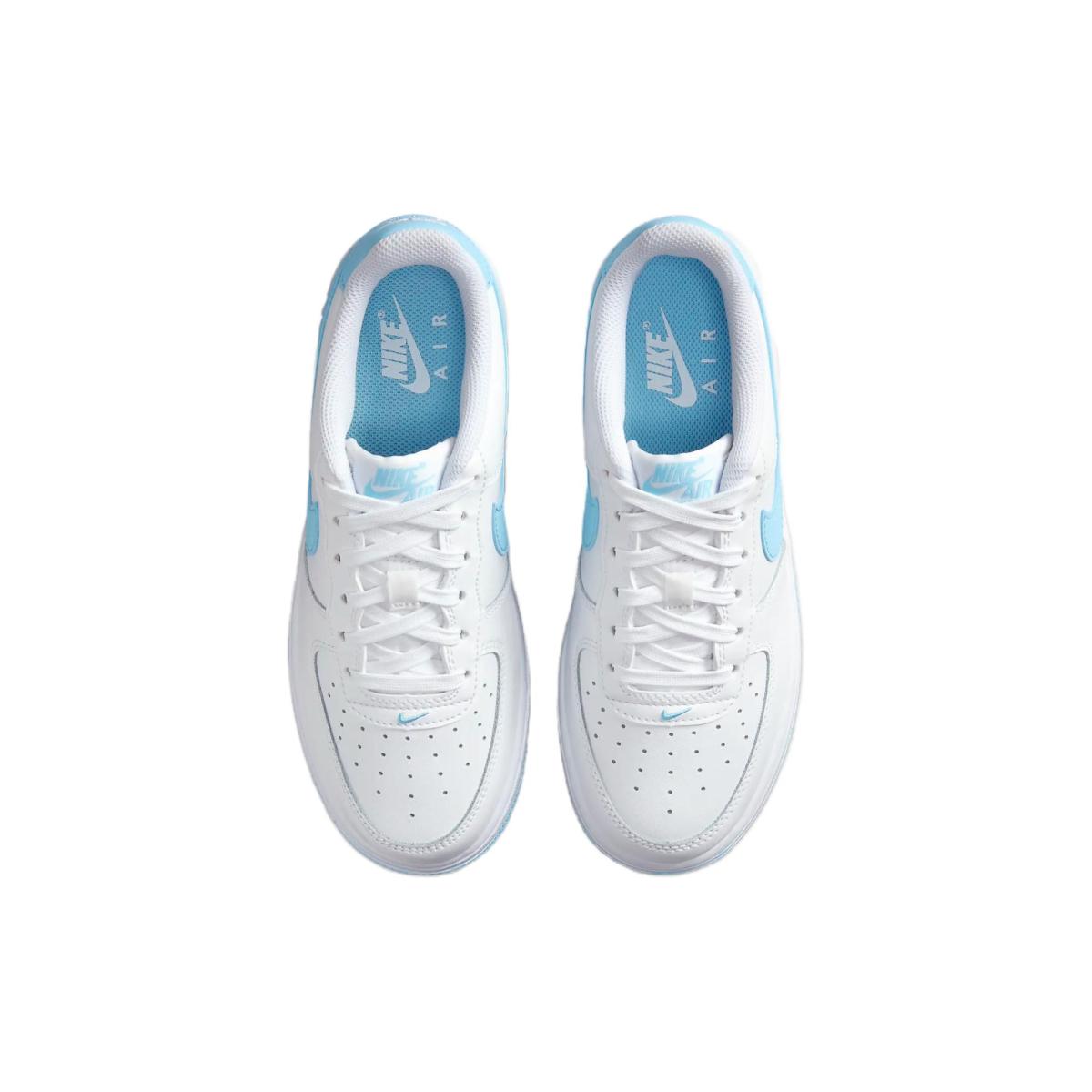 Подростковые кроссовки Nike Air Force 1 White/Blue GS