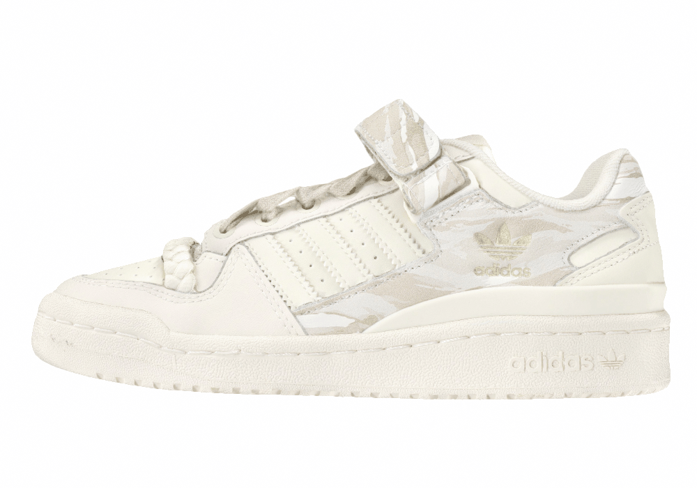 Женские кроссовки Adidas Originals Forum Low Beige Brown