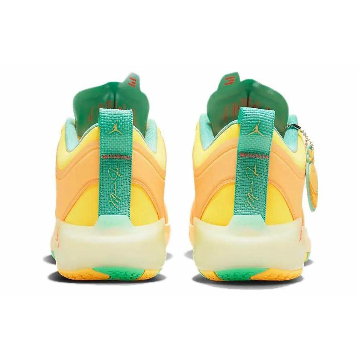 Кроссовки Air Jordan 37 Low PF Yellow/Green