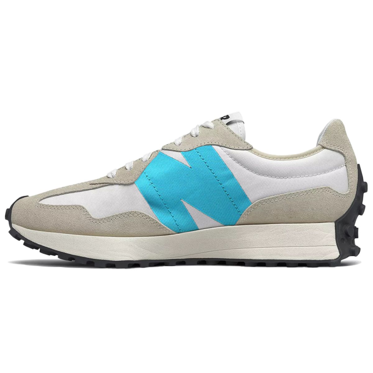 Кроссовки New Balance 327 Beige/Blue/White