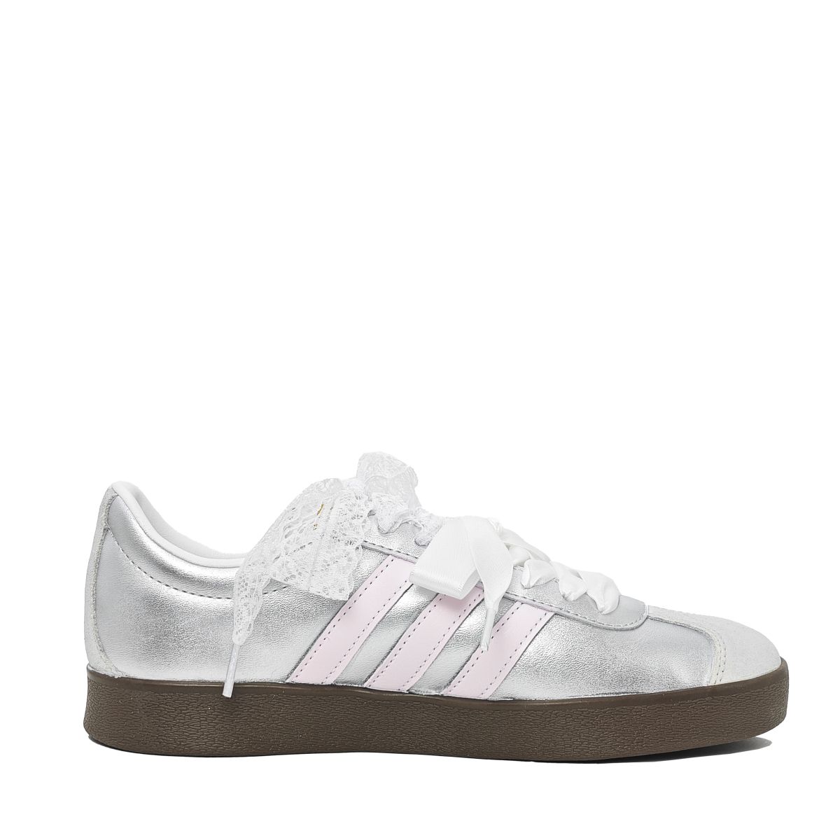 Кроссовки Adidas Originals VL Court 2.0 Silver/Pink
