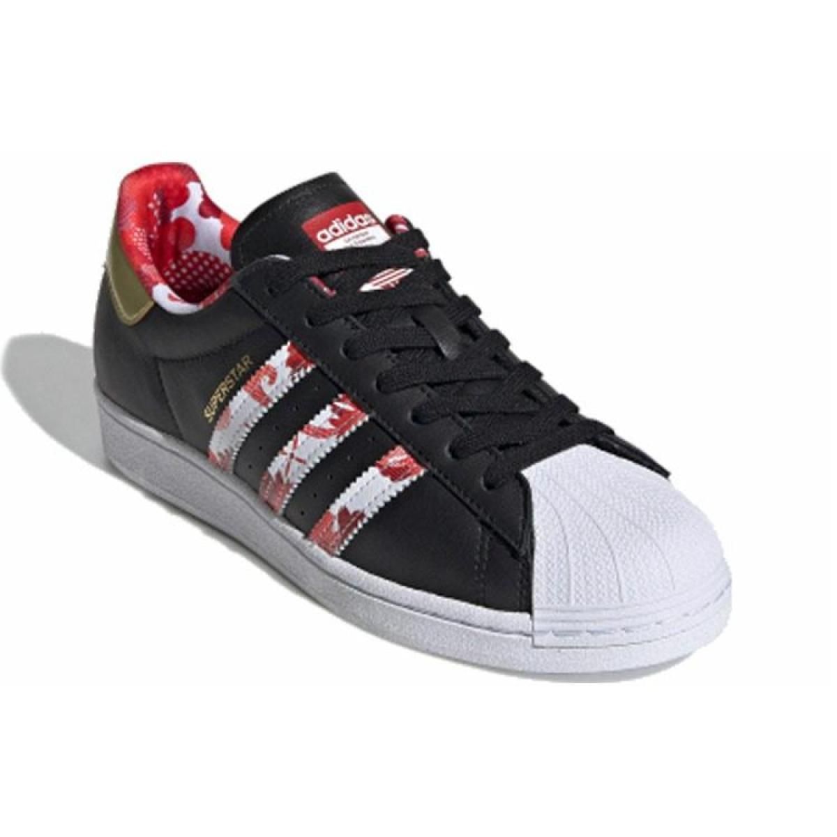Кроссовки Adidas originals Superstar CNY Black/Red