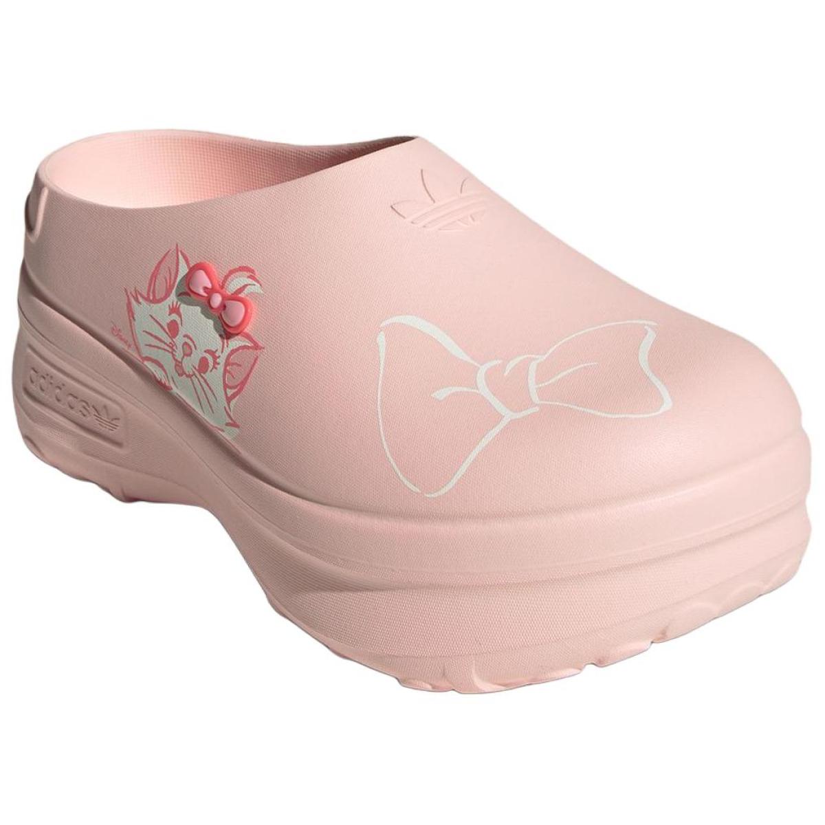 Женские сабо Disney х Adidas Originals AdiFOM Stan Smith Mule 3-5 cm "The Aristocats Sandy Pink" Sand Pink
