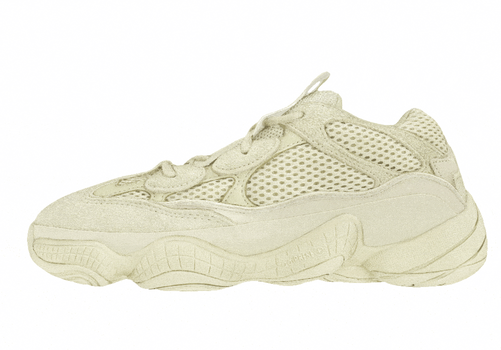 Кроссовки Adidas Originals Yeezy 500 Supermoon Yellow Beige