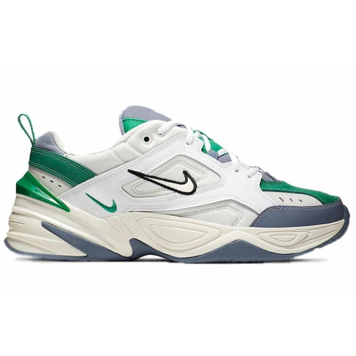 Кроссовки Nike M2K Tekno Platinum Tint Sail Lucid Green