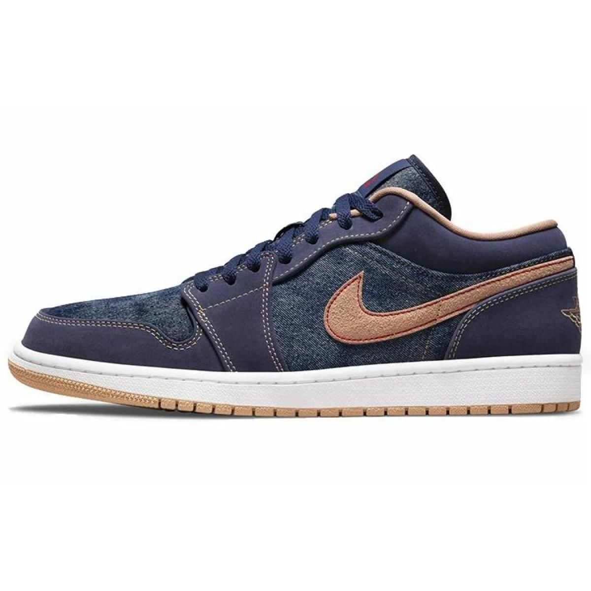 Мужские кроссовки Air Jordan 1 Low SE Denim
