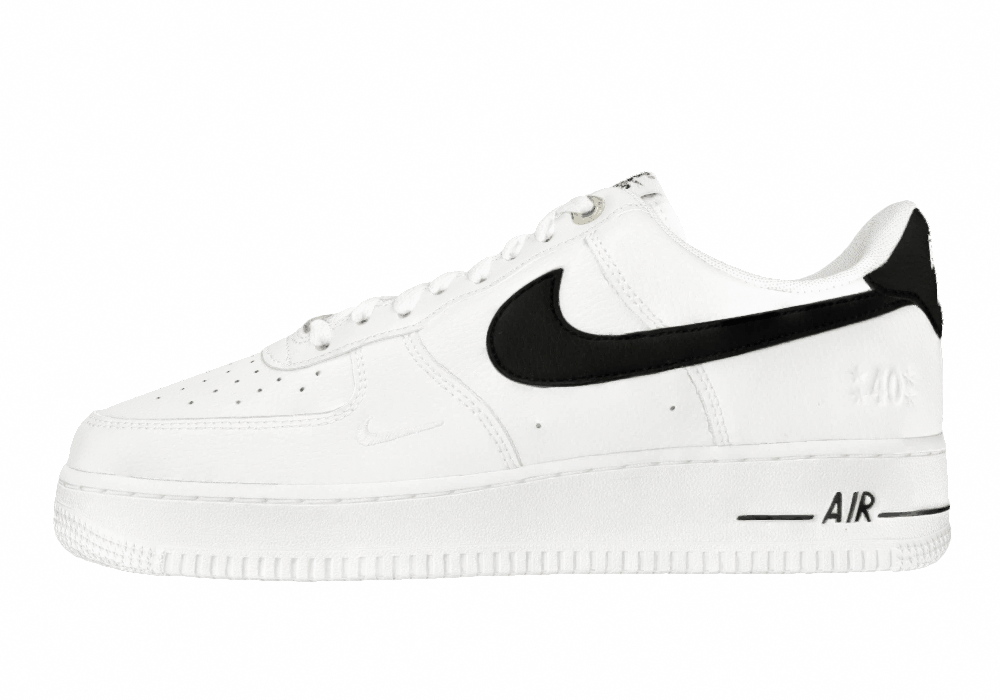 Мужские кроссовки Nike Air Force 1 '07 LV8 40th Anniversary SE Low White/Black