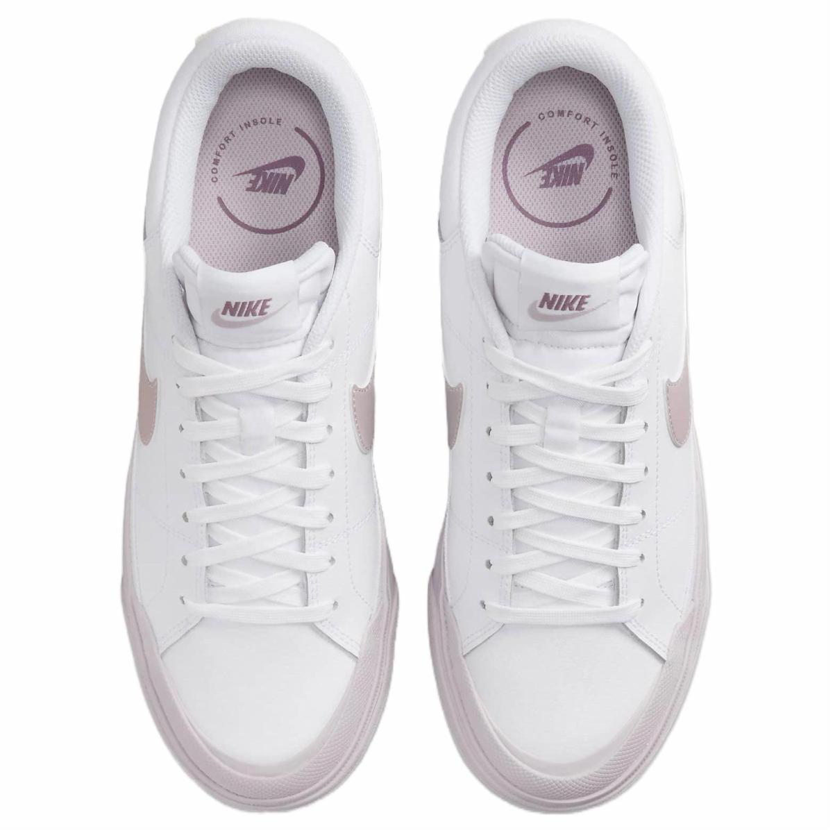Женские кроссовки Nike Court Legacy Lift White/Pink
