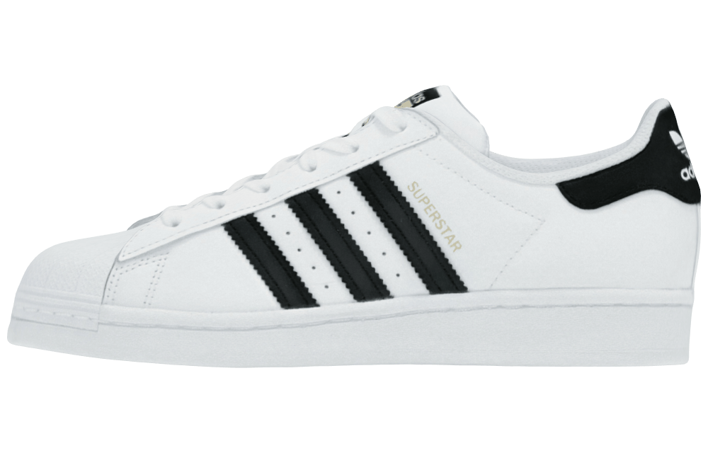 Подростковые кроссовки Adidas Superstar White/Black GS