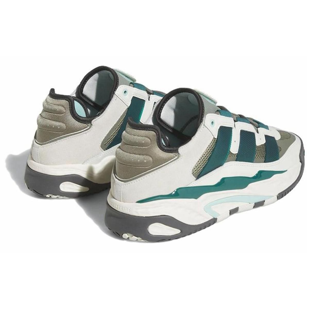 Мужские кроссовки Adidas Originals Niteball 1.0 White/Green