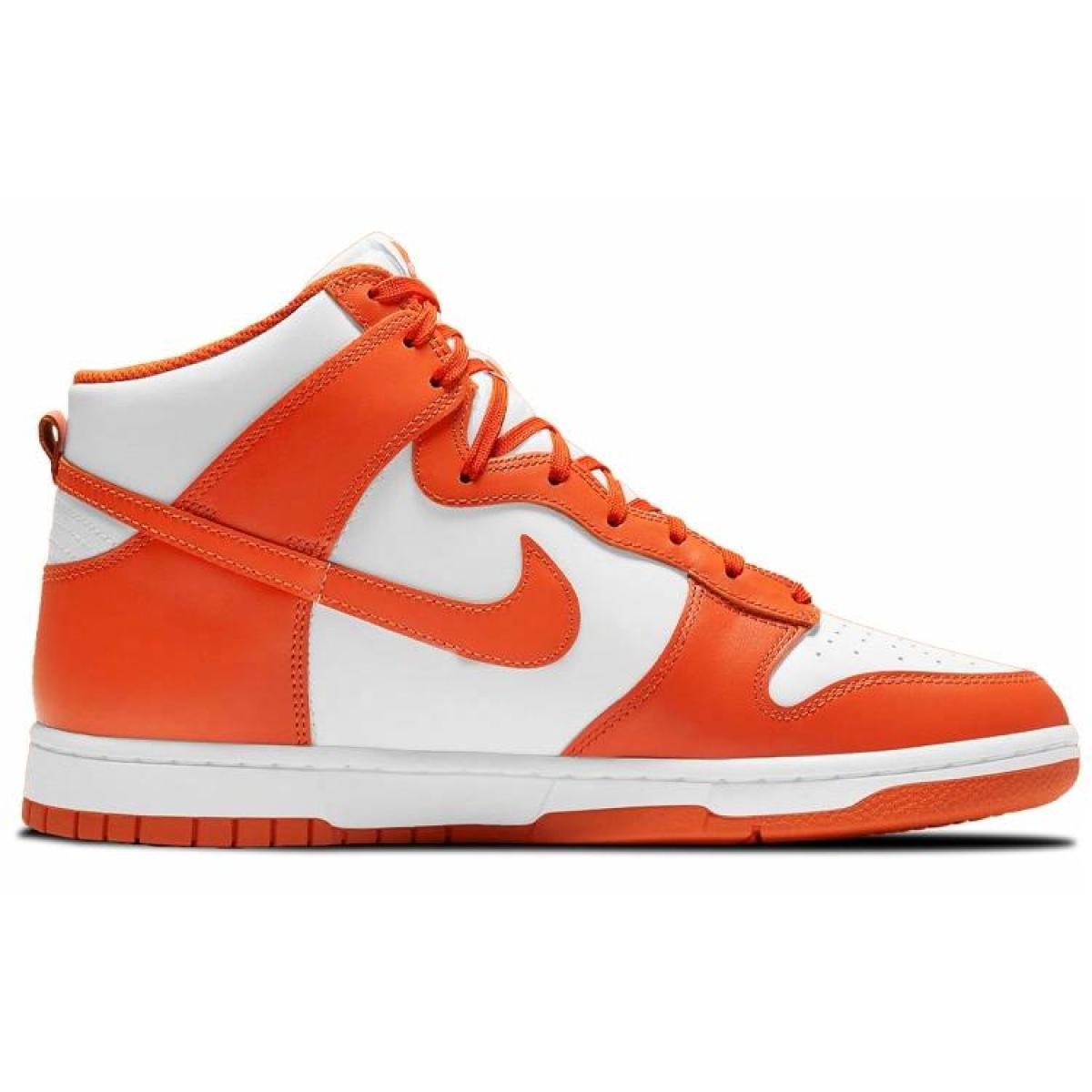 Мужские кроссовки Nike Dunk High "Orange Blaze"