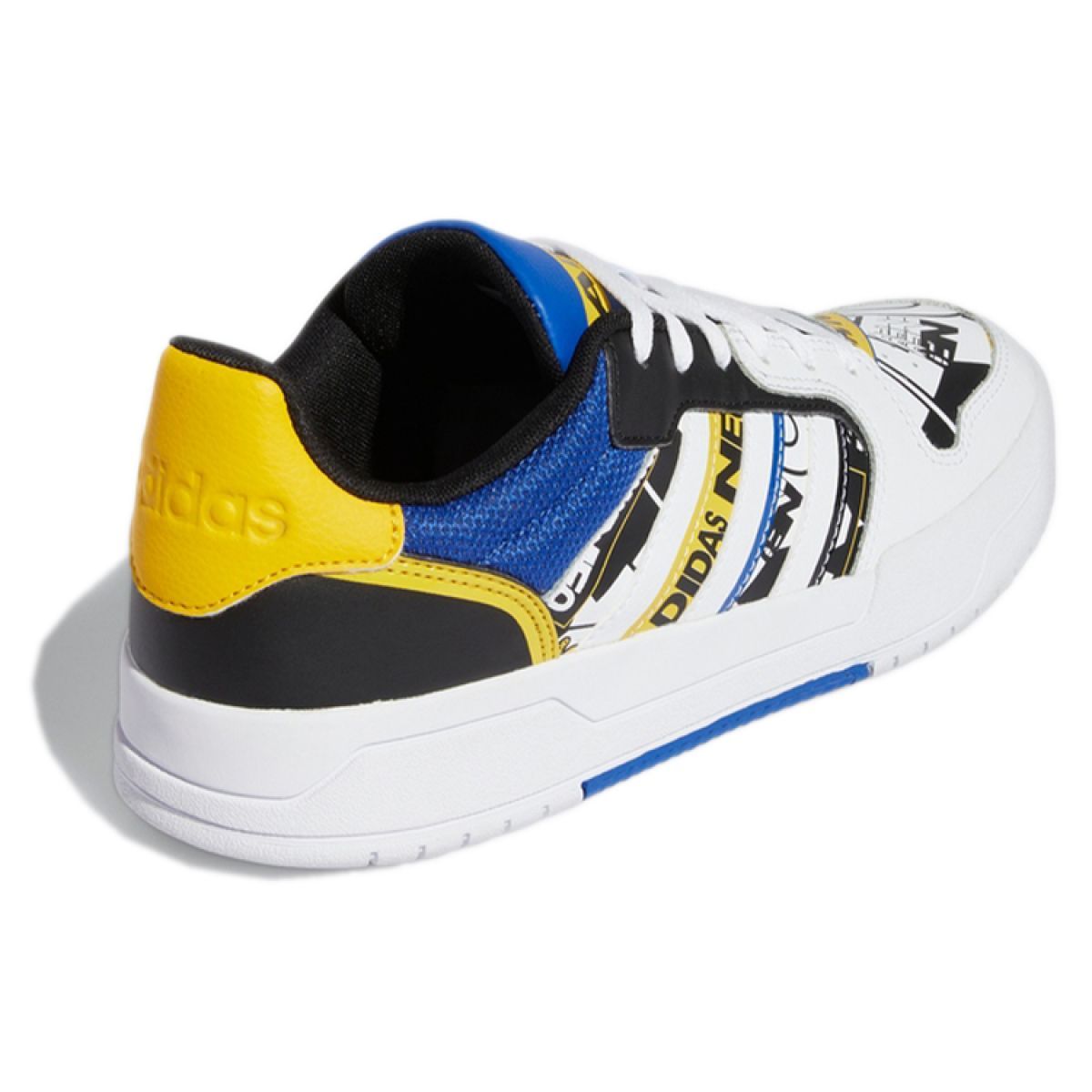 Мужские кроссовки Adidas neo Entrap White/Blue/Yellow