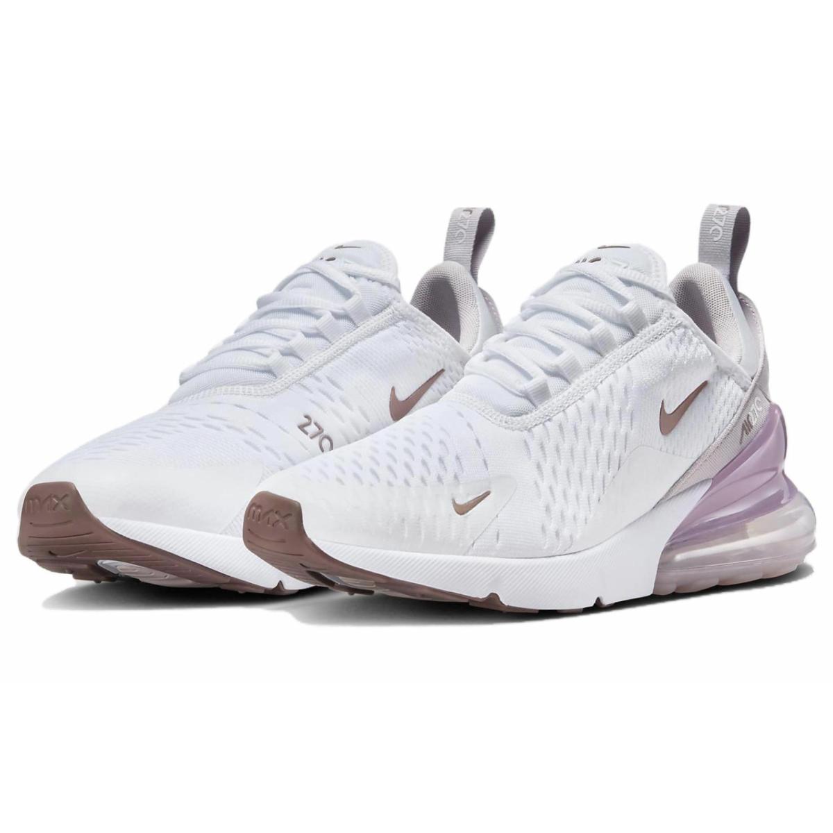 Женские кроссовки Nike Air Max 270 White/Purple