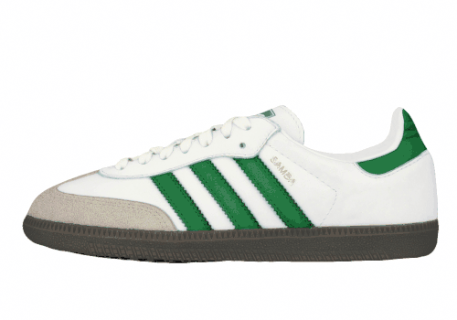Кроссовки Adidas Originals Samba OG White/Green