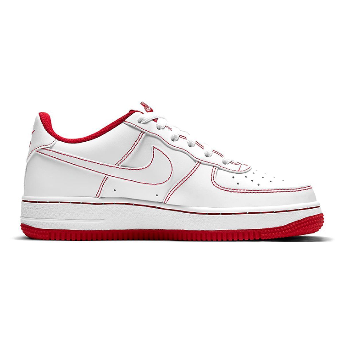 Подростковые кроссовки Nike Air Force 1 Low University Red GS