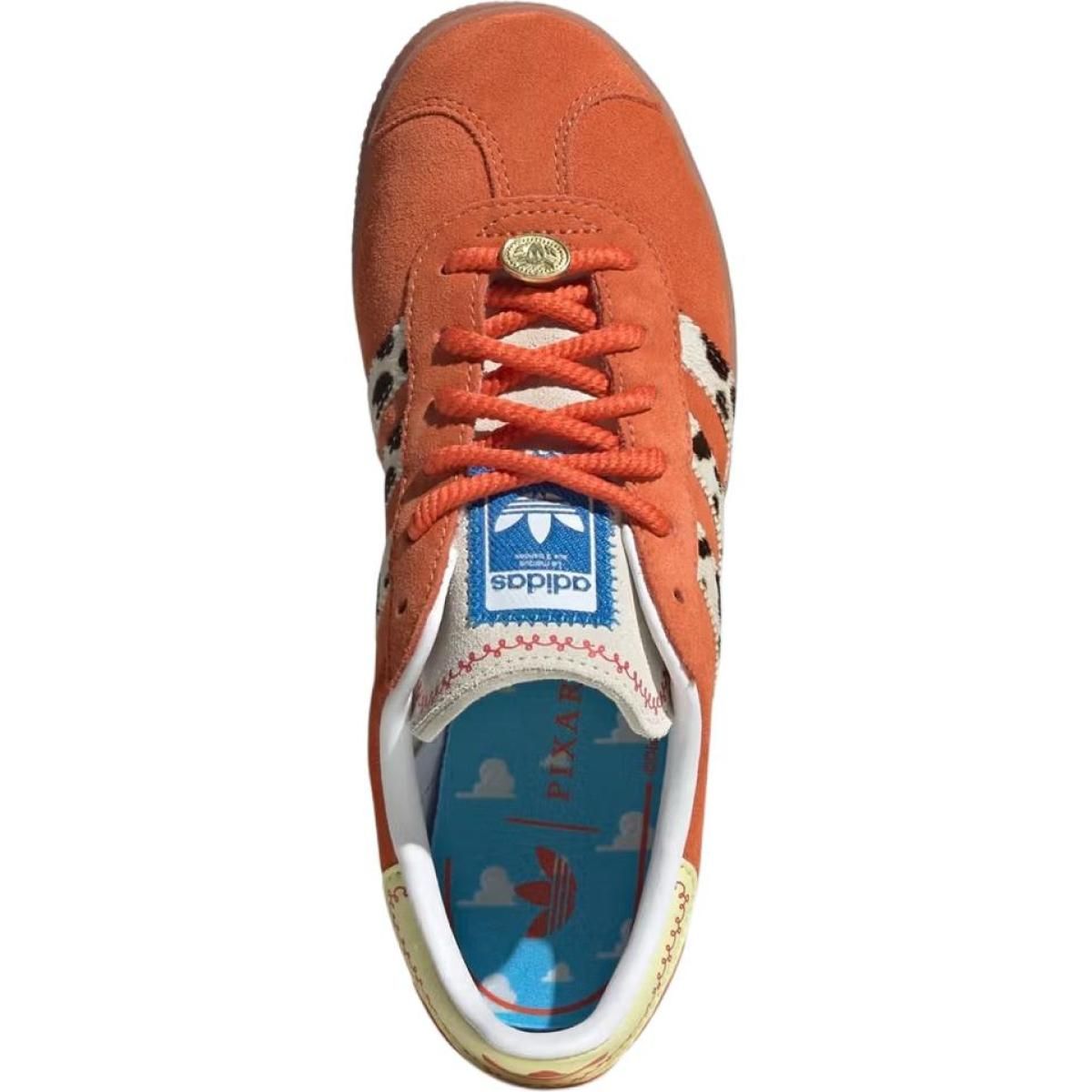 Подростковые кроссовки Adidas Originals Gazelle Jessie Orange GS