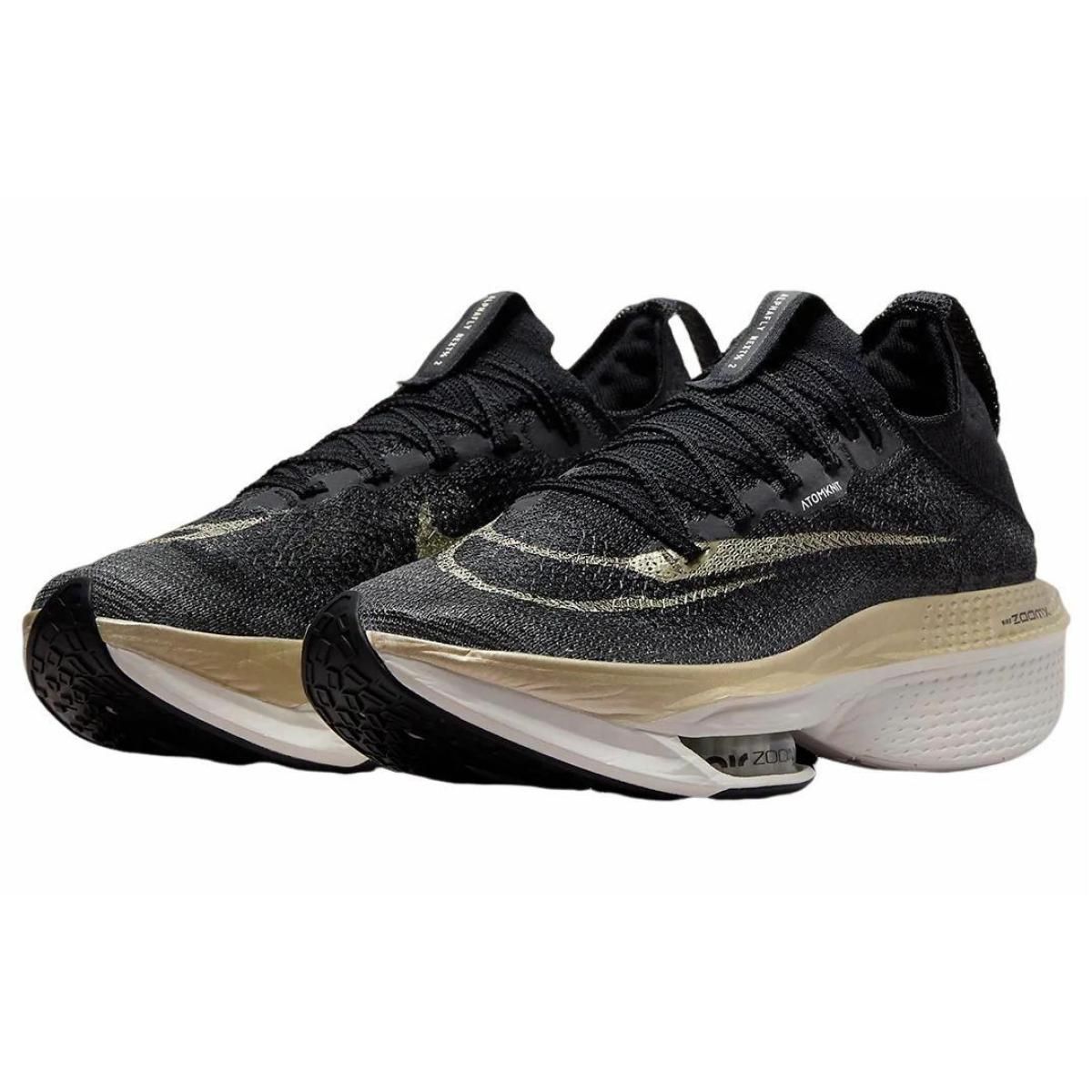 Мужские кроссовки Nike Air Zoom Alphafly Next% 2 Black/Gold