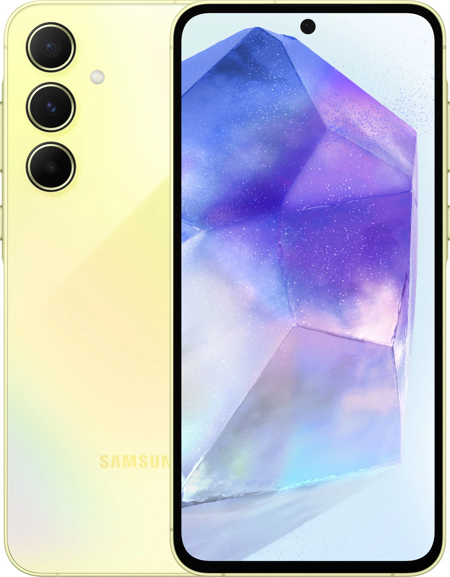 Смартфон Samsung Galaxy A55 5G 8/256 GB, Dual nano SIM, Lemon