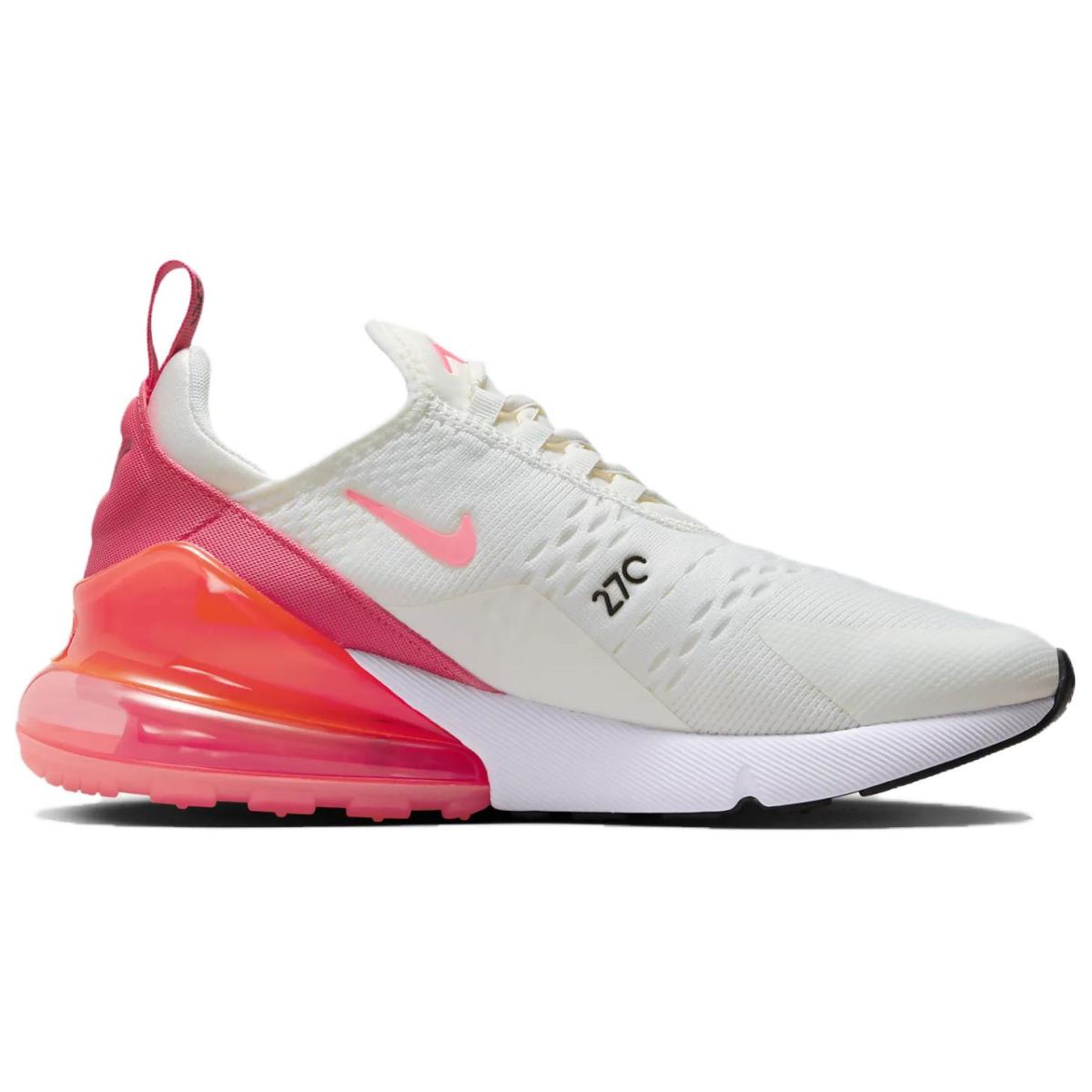 Женские кроссовки Nike Air Max 270 White/Red