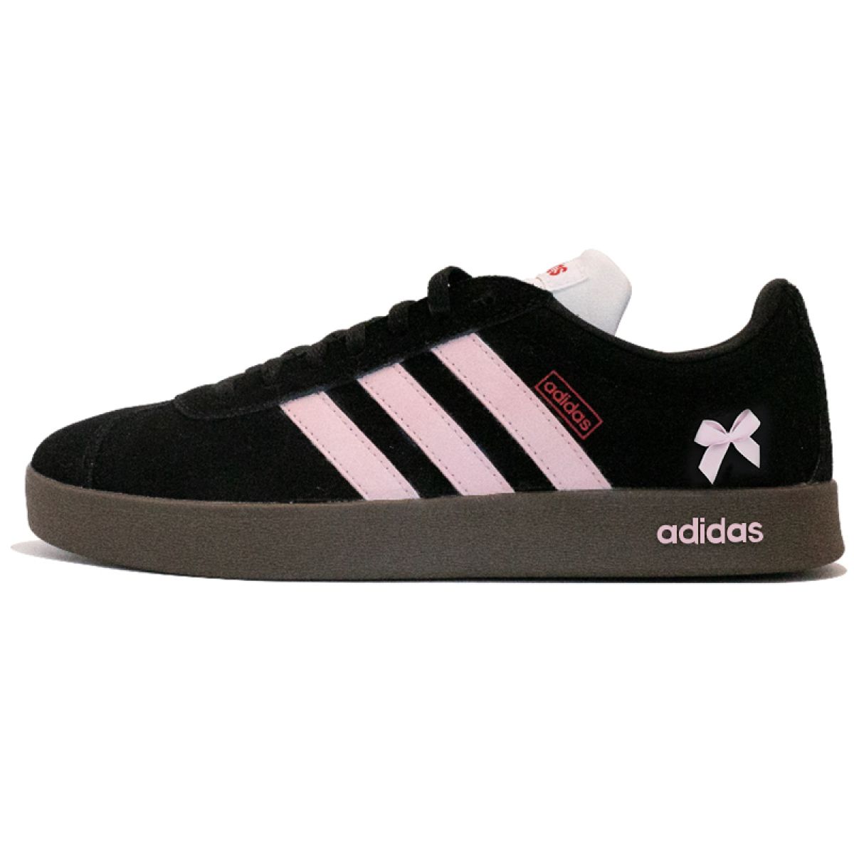 Кроссовки Adidas Originals VL Court 2.0 Black/Pink