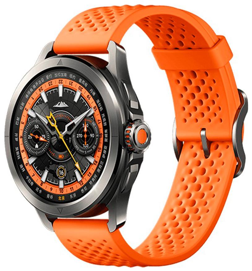 Умные смарт-часы Xiaomi Watch S4 Sport, 47mm, NFC, eSim, Black/Orange