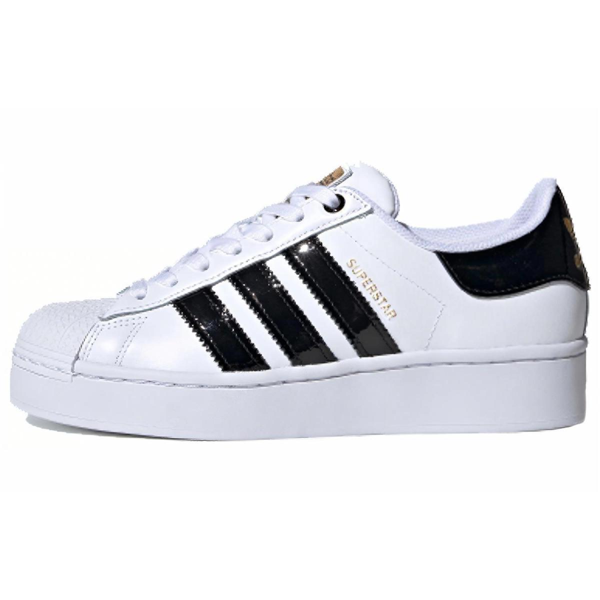 Женские кроссовки Adidas Originals Superstar Bold White/Black