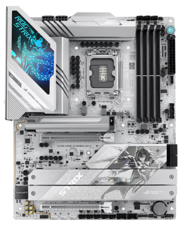 Материнская плата ASUS ROG STRIX Z890-A GAMING WIFI, LGA 1851, DDR5, Standart-ATX