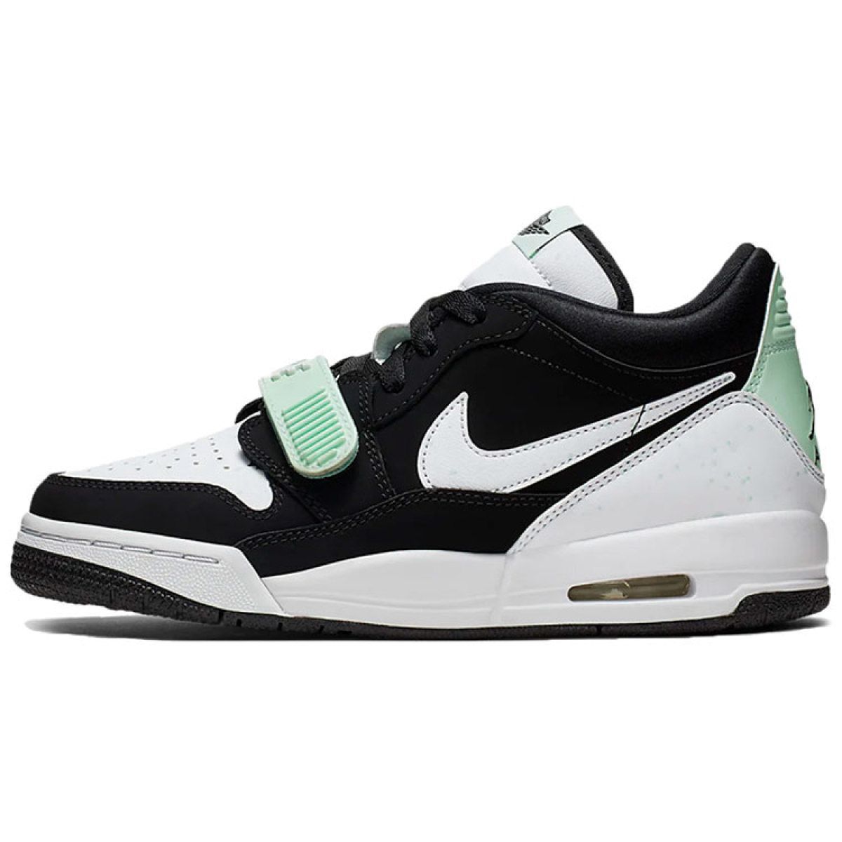 Подростковые кроссовки Air Jordan Legacy 312 Low Black White Teal Tint GS