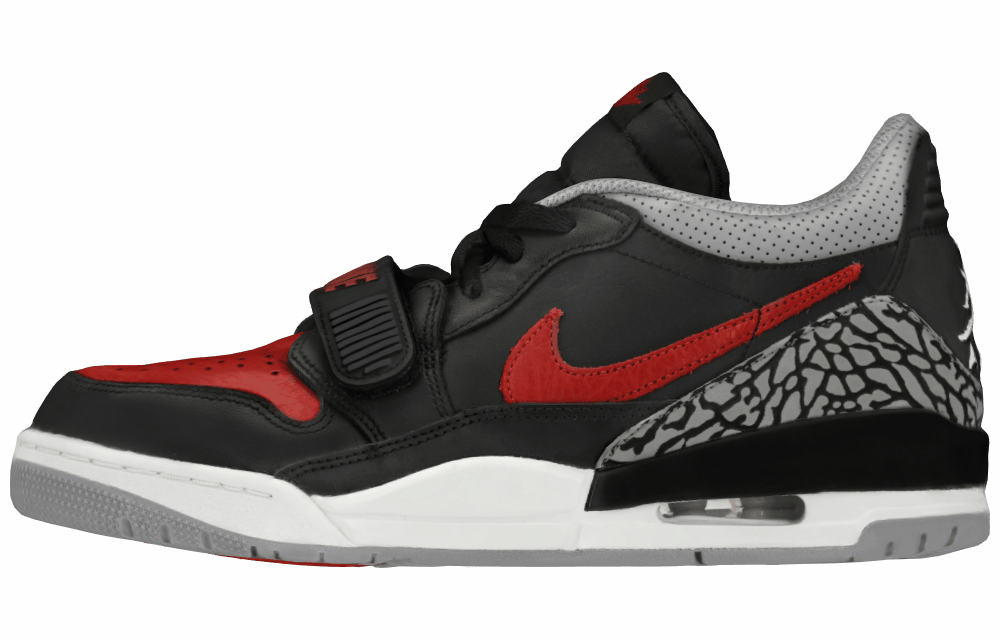 Мужские кроссовки Air Jordan Legacy 312 bred Red/Black