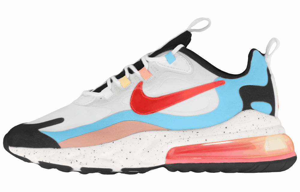 Мужские кроссовки Nike Air Max 270 Black/Blue/Red