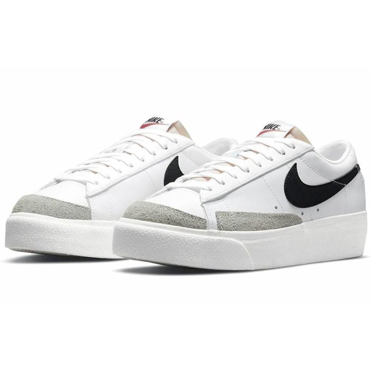 Женские кроссовки Nike Blazer Platform Black/White