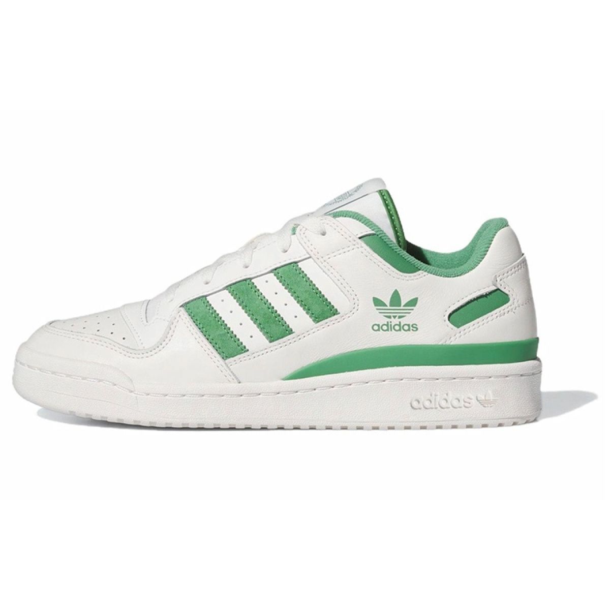 Кроссовки Adidas Originals Forum Low CL White/Green