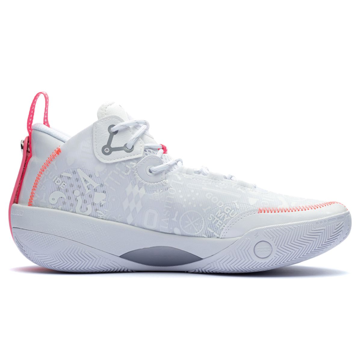 Мужские кроссовки LiNing Shadow 3 Reflective White/Pink