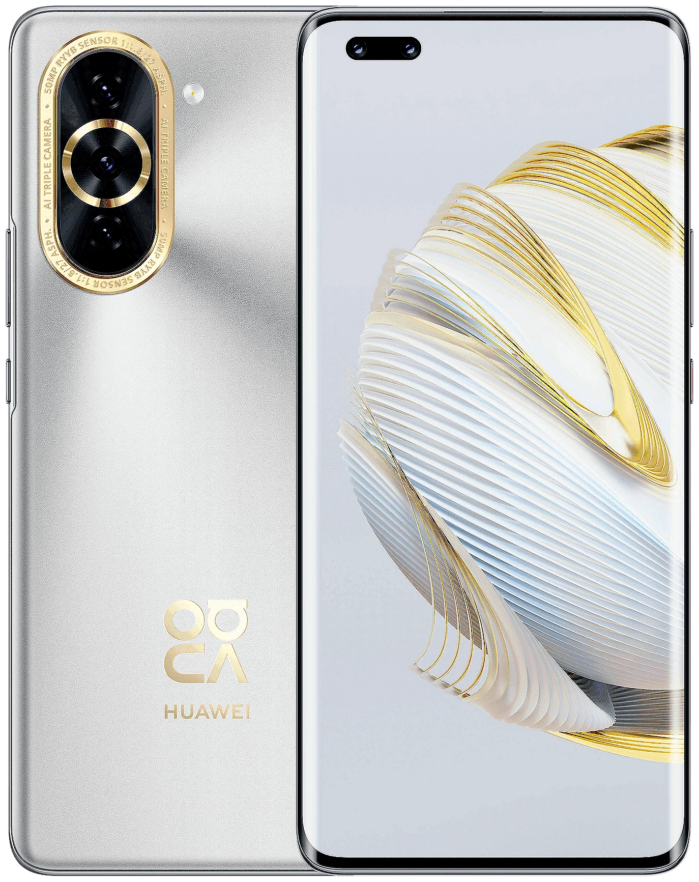 Смартфон Huawei Nova 10 Pro, 128 GB, Dual nano SIM, Silver